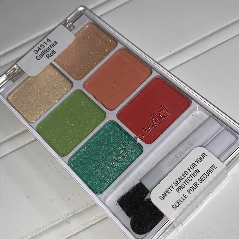 BNIB WET N WILD CALIFORNIA ROLL EYESHADOW PALETTE